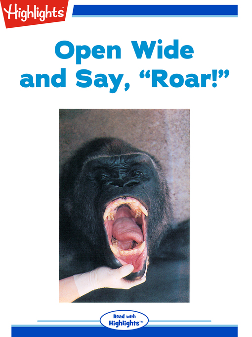 Cover of Open Wide and Say Roar